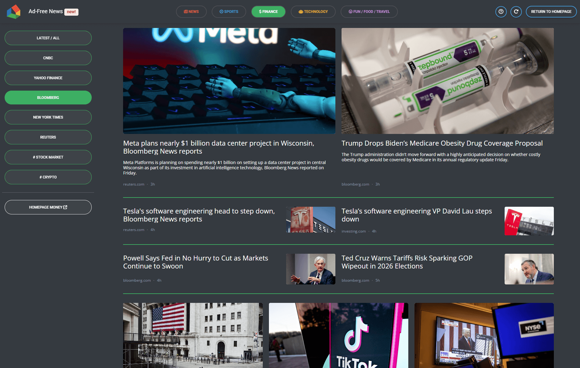 new best homepage ever news for 2025
