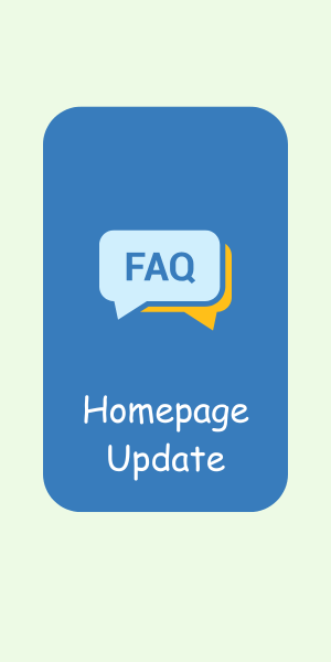 faq updated on best homepage ever